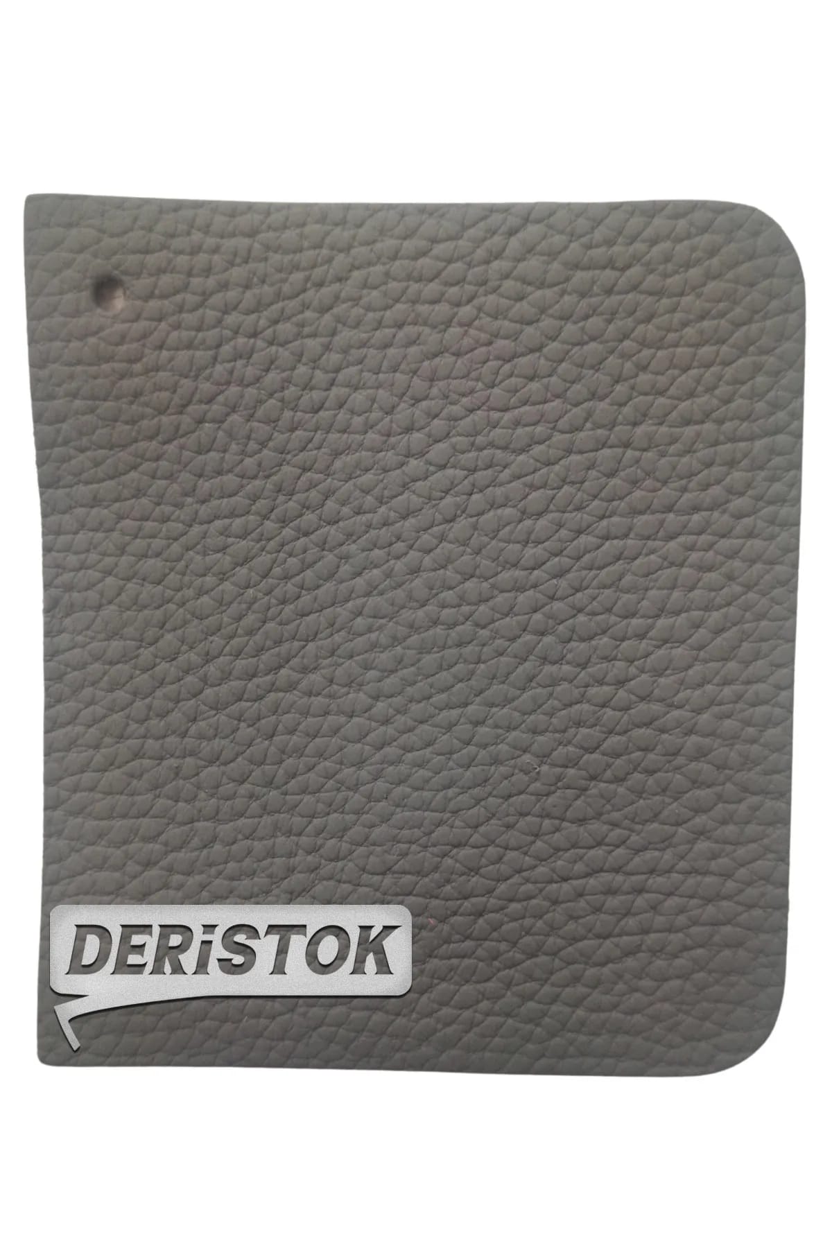 Çantalık Gutti Desenli Deri Açık Gri - 1