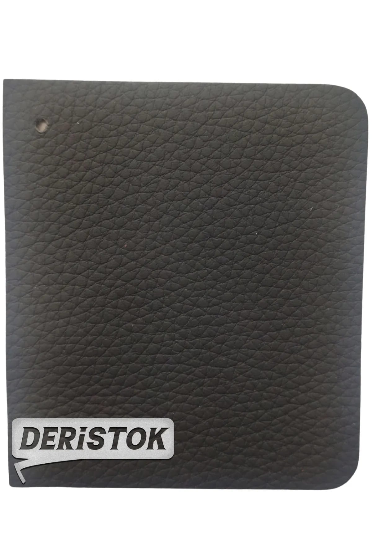 Çantalık Gutti Desenli Deri Koyu Gri - 1