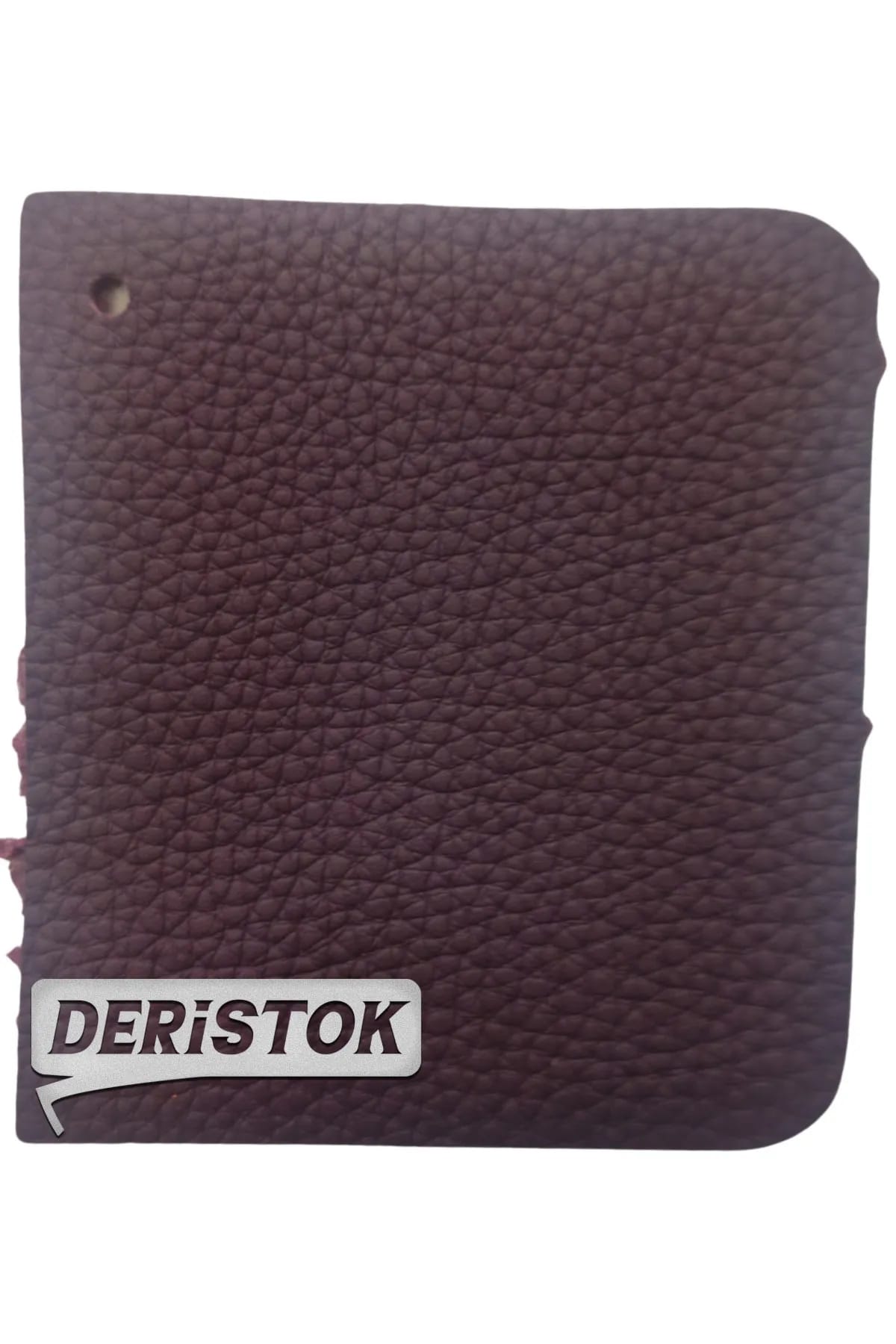 Çantalık Gutti Desenli Deri Mürdüm - 1