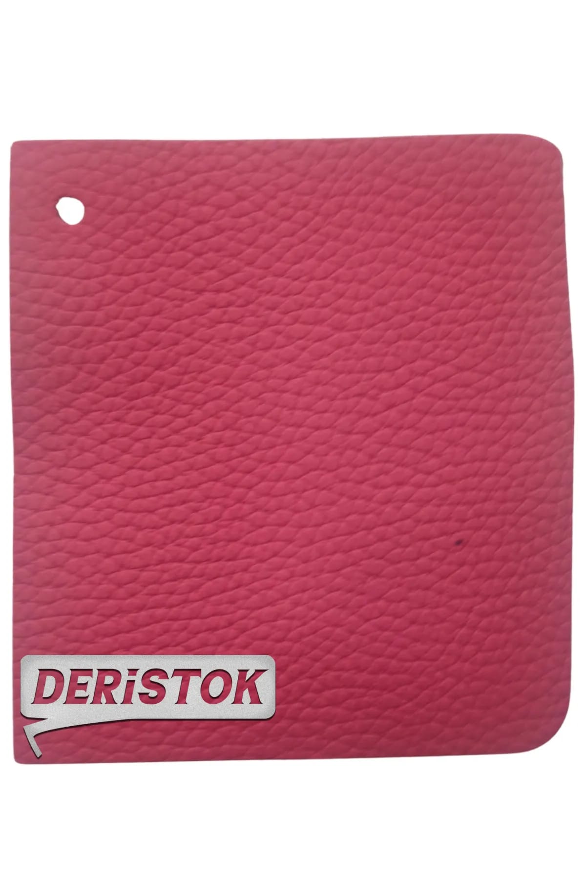 Çantalık Gutti Desenli Deri Pembe - 1