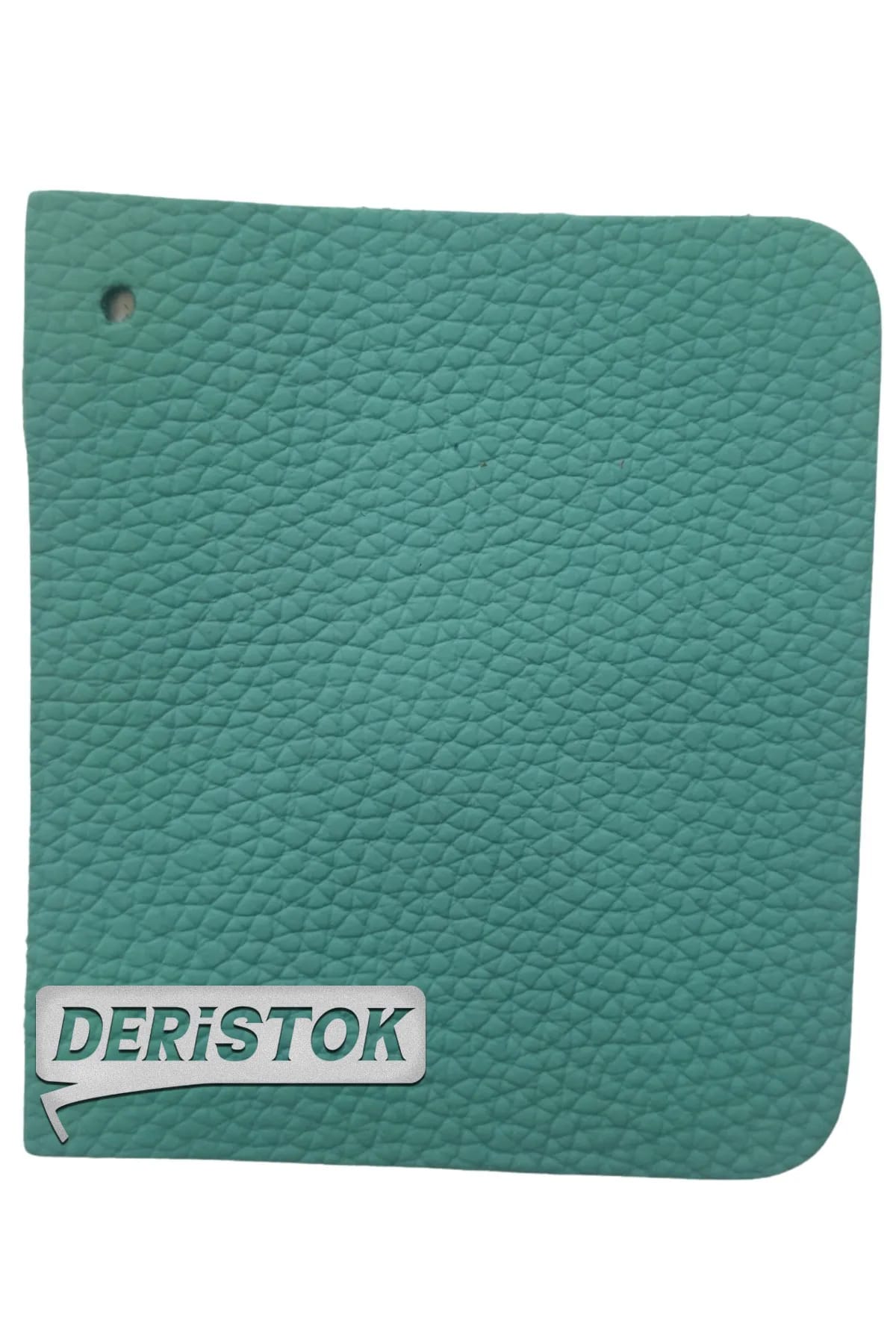 Çantalık Gutti Desenli Deri Turkuaz - 1