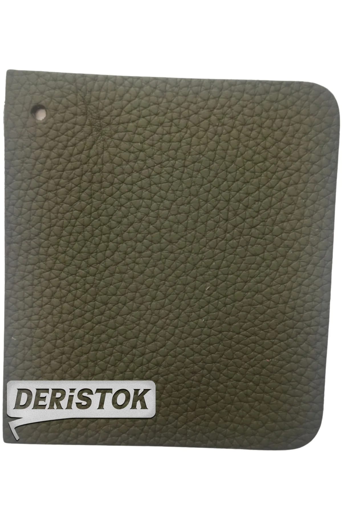 Çantalık Gutti Desenli Deri Zeytin Yeşili - 1