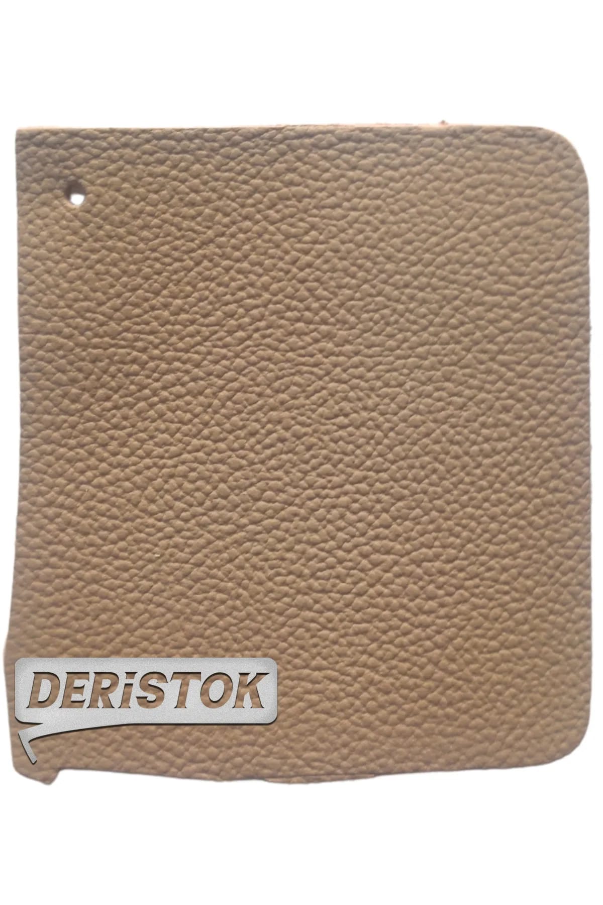 Çantalık Likya Desenli Deri Koyu Pudra - 1