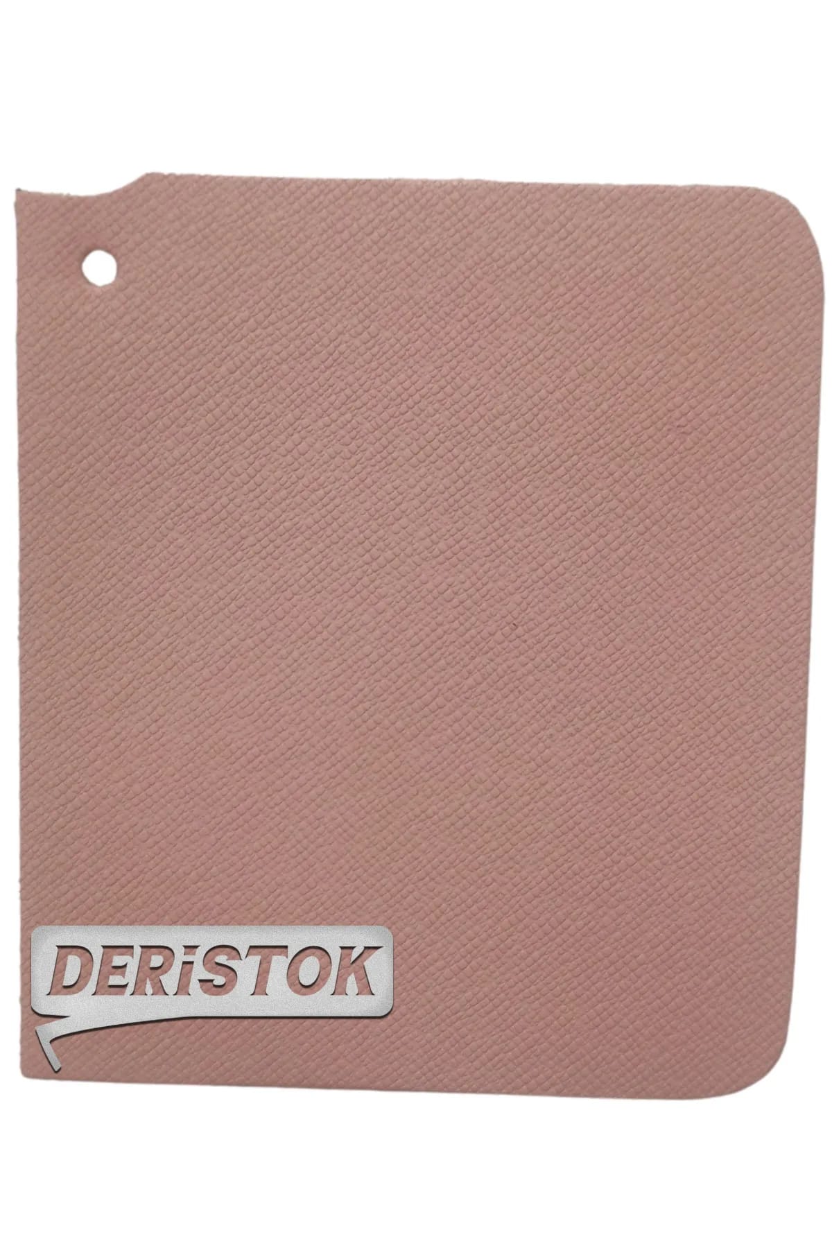 Çantalık Çuval Desenli Deri Pembe - 1