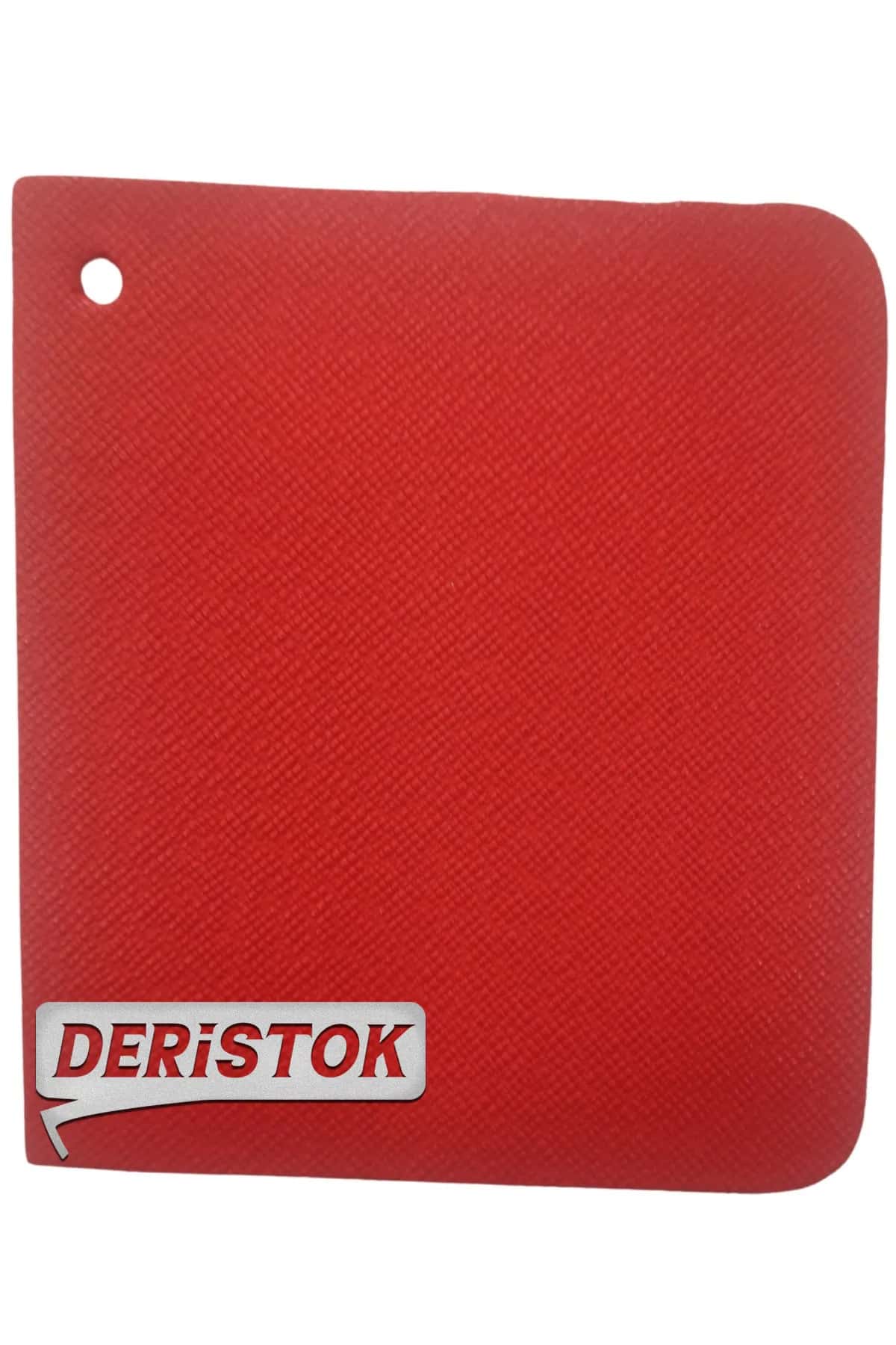 Çantalık Çuval Desenli Deri Mercan