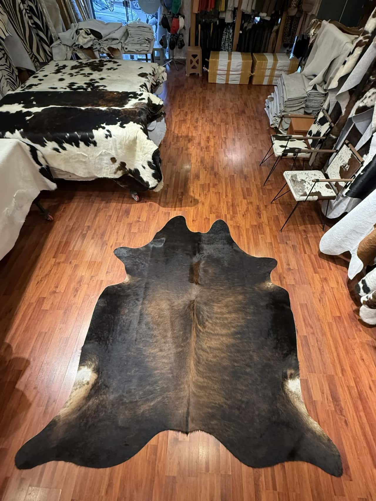 Fiesta Leather Art Hakiki Deri Dana Postu EGZOTİK 195 X220