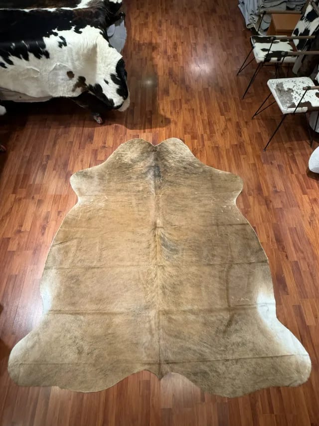 Fiesta Leather Art Hakiki Deri Dana Postu EGZOTİK 185 x 220 - 1