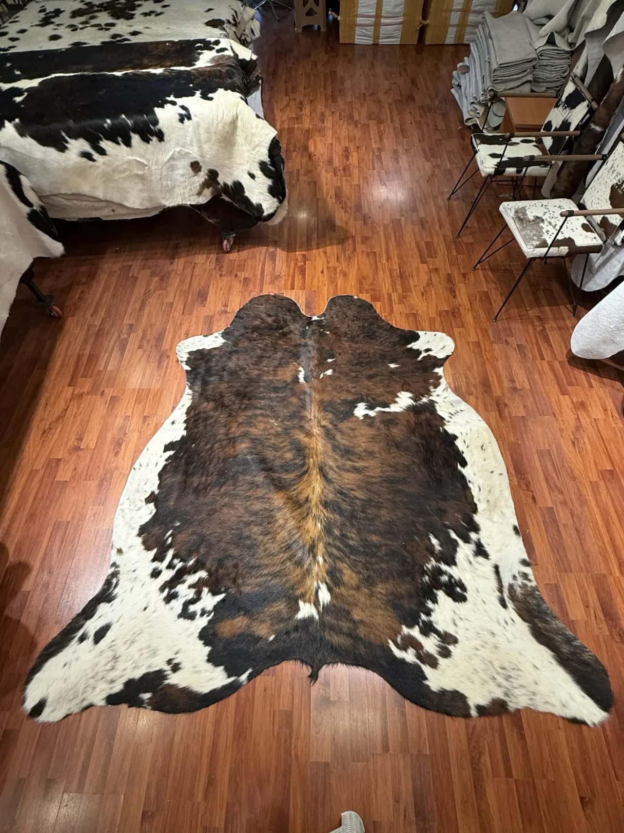 Fiesta Leather Art Hakiki Deri Dana Postu EGZOTİK 205 x 225