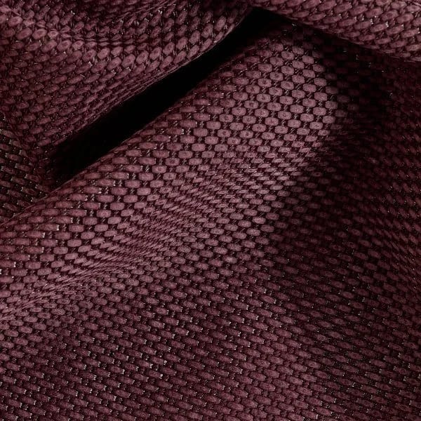 Parma Suede Örgü Dokulu Süet Hakiki Deri Bordo - 1